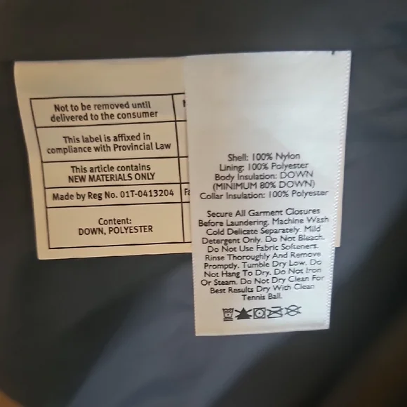 Eddie Bauer Green and Gray Quilted Puffer Vest - Picture 8 of 8